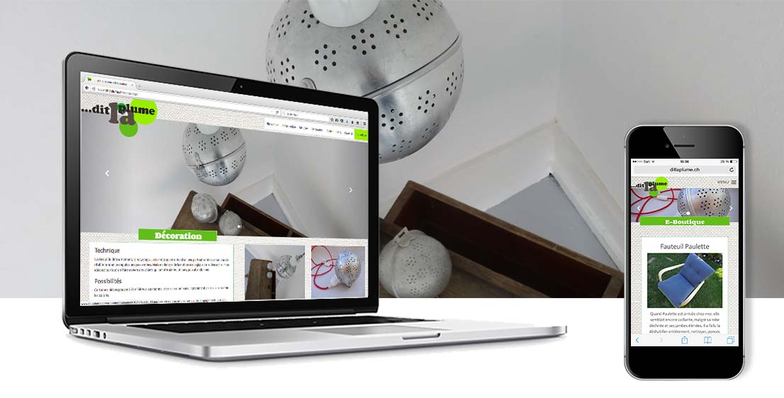 realisation web4com ditlaplume